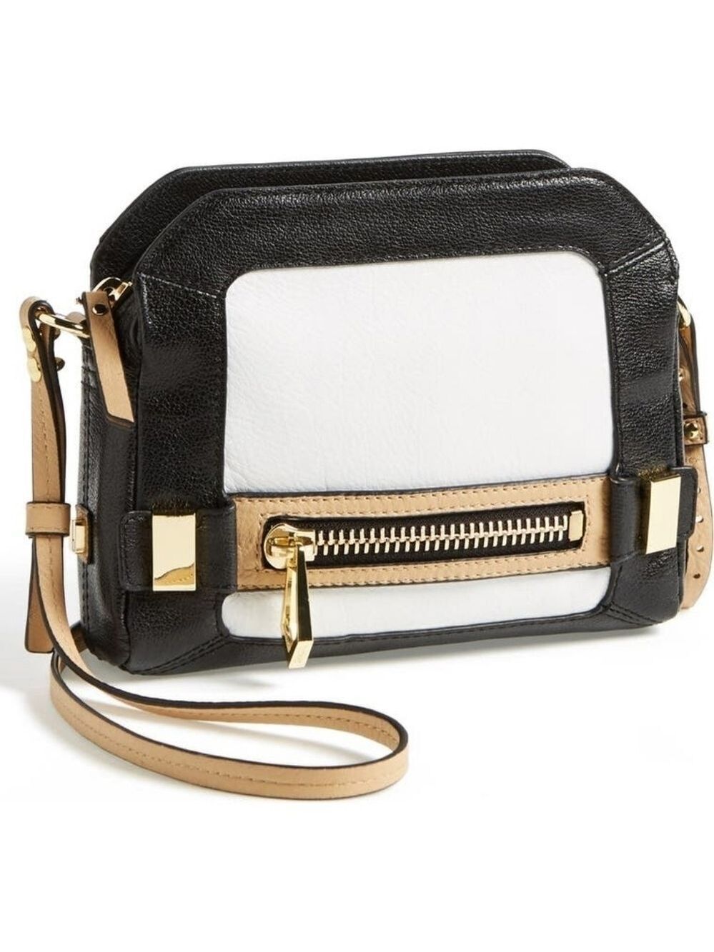 Botkier Honore crossbody In Black/White/Cream